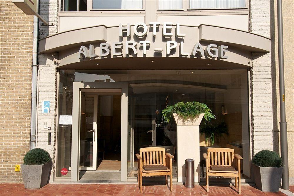 Hotel Albert Plage Knokke-Heist Exterior foto